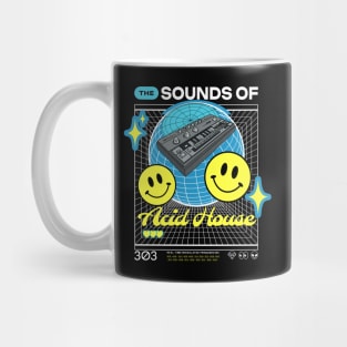 ACID HOUSE - The Sounds Of (white) Mug